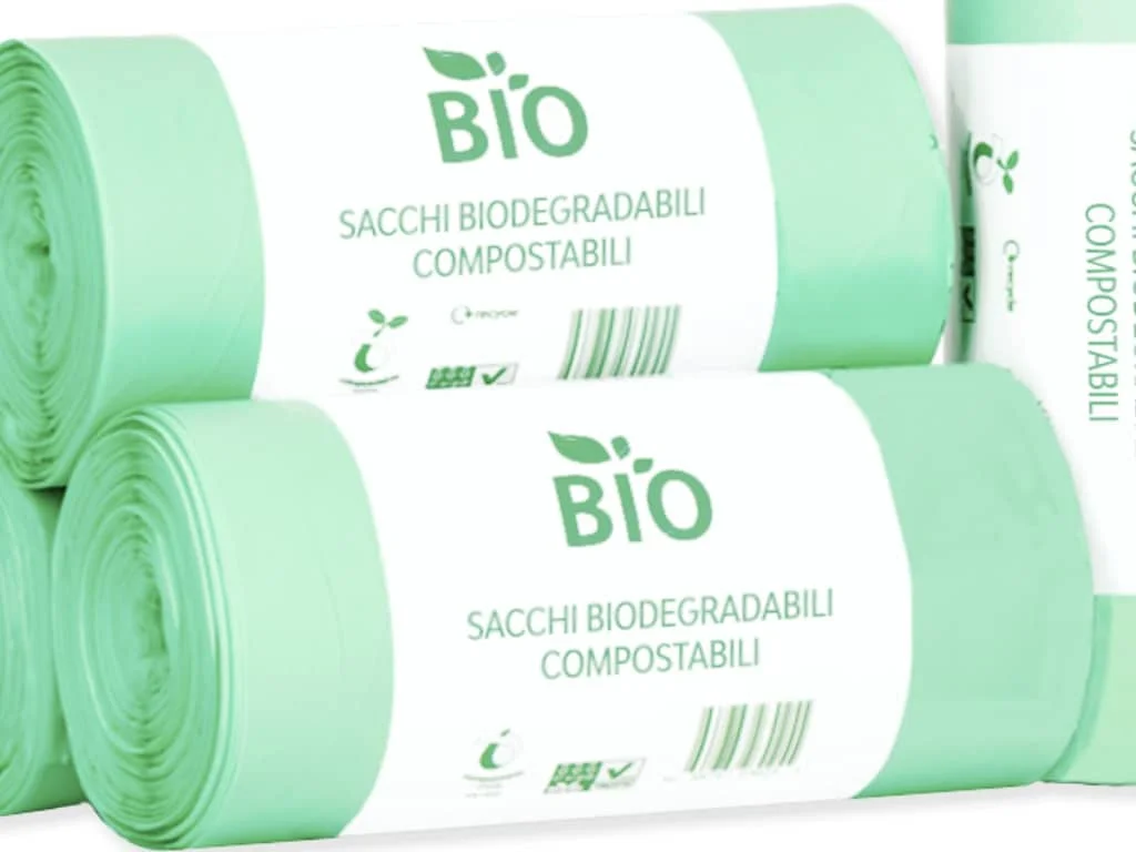 sacchi per umido compostabili